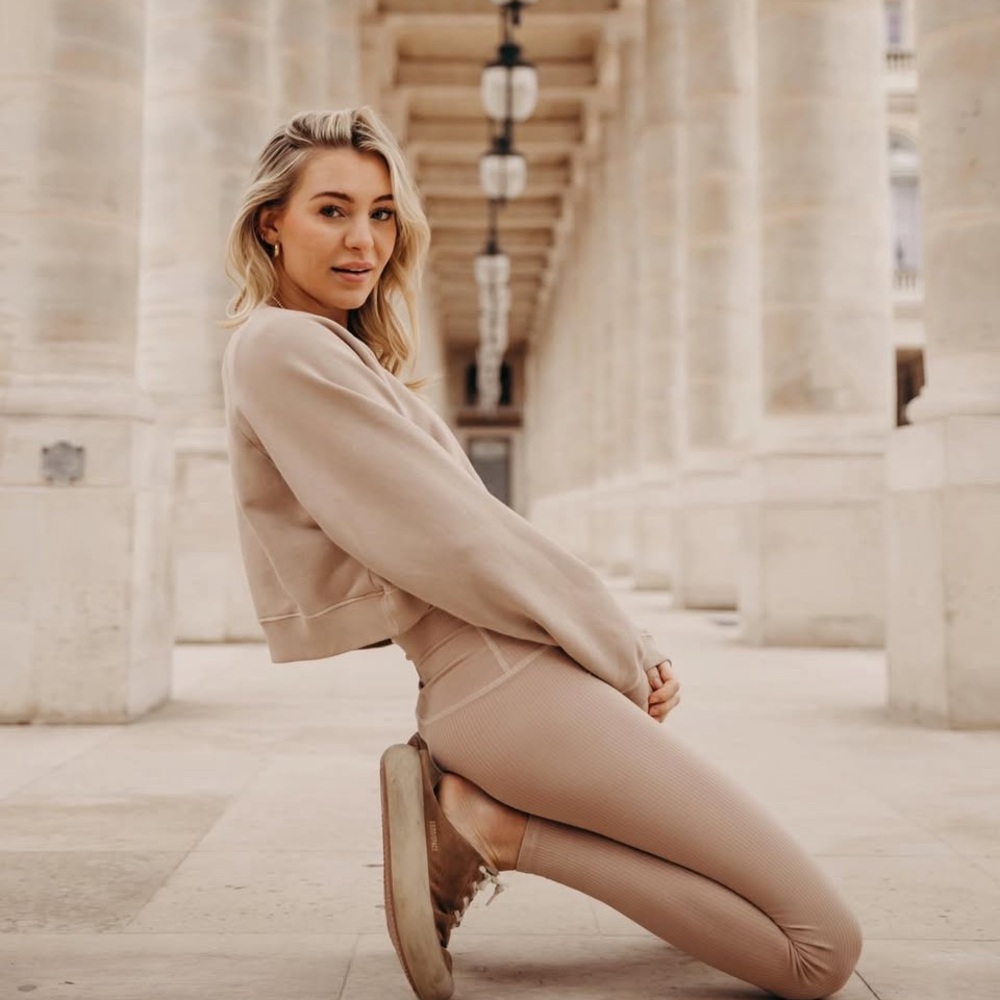 Daily Drills Cropped Crewneck Sweatshirt